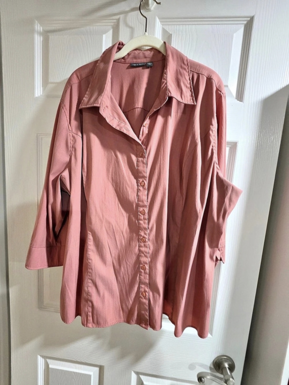Apt. 9 Woman 3X Button-Down Shirt